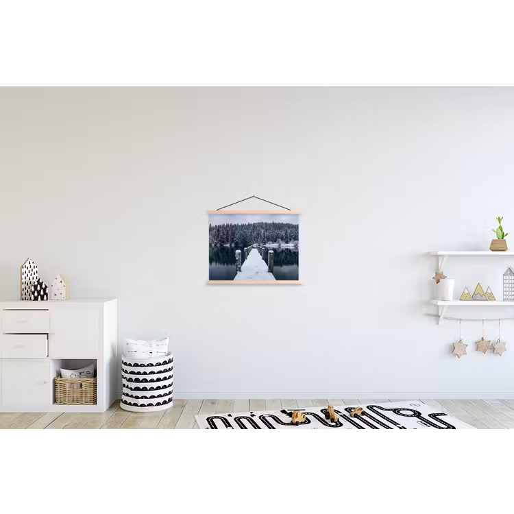 Schoolplaat - Steiger - Meer - Sneeuw - Bergen - Rustgevend — 3