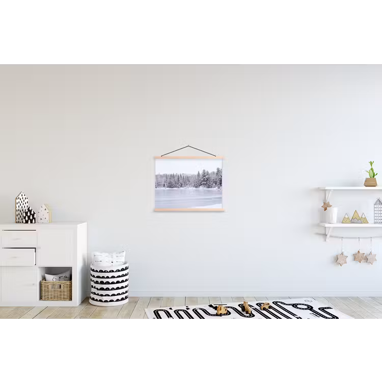 Schoolplaat - Meer - Dennen - IJs - Winter - Rustgevend — 3