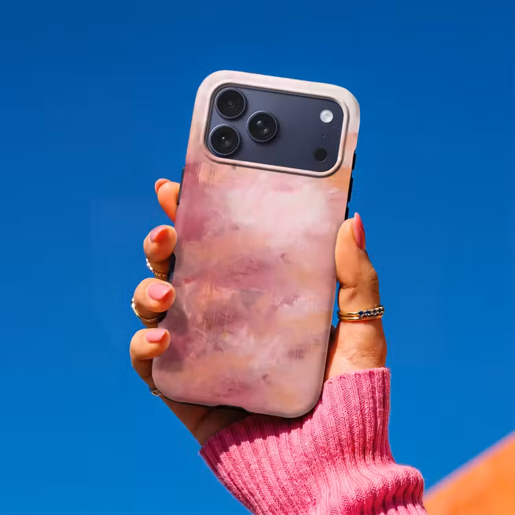 Telefoonhoesje Toughcase - Kunst - Vloeiend - Pastel - Abstract — 2