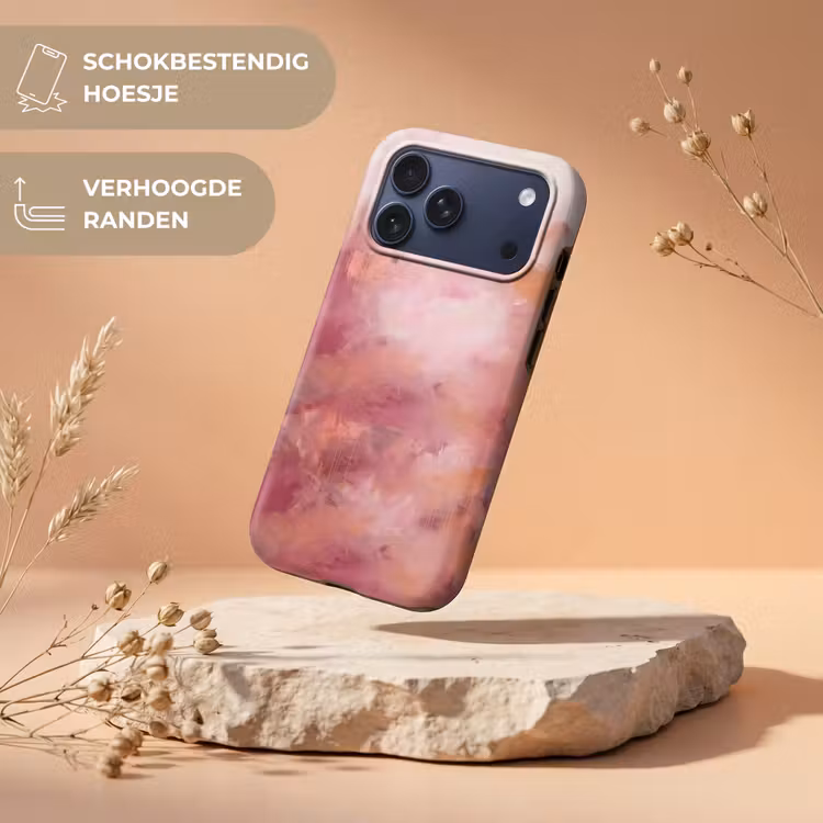 Telefoonhoesje Toughcase - Kunst - Vloeiend - Pastel - Abstract — 5