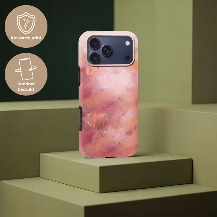 Telefoonhoesje Toughcase - Kunst - Vloeiend - Pastel - Abstract — 7