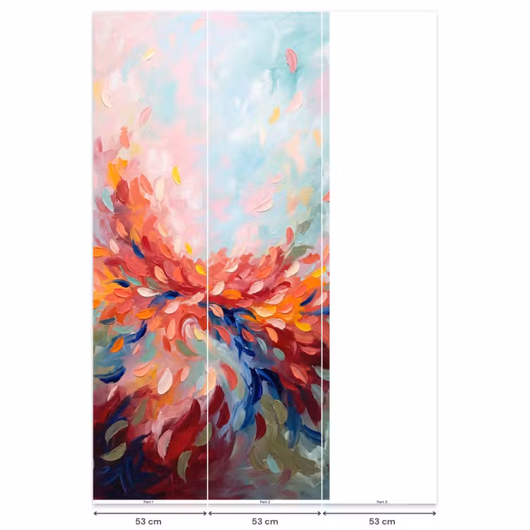 Behang - Bloemen - Abstract - Kunst - Modern — 6