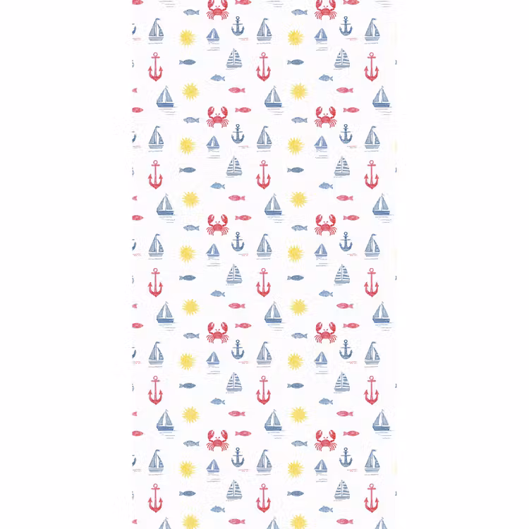 Behang - Nautisch - Illustraties - Kleurrijk — 2