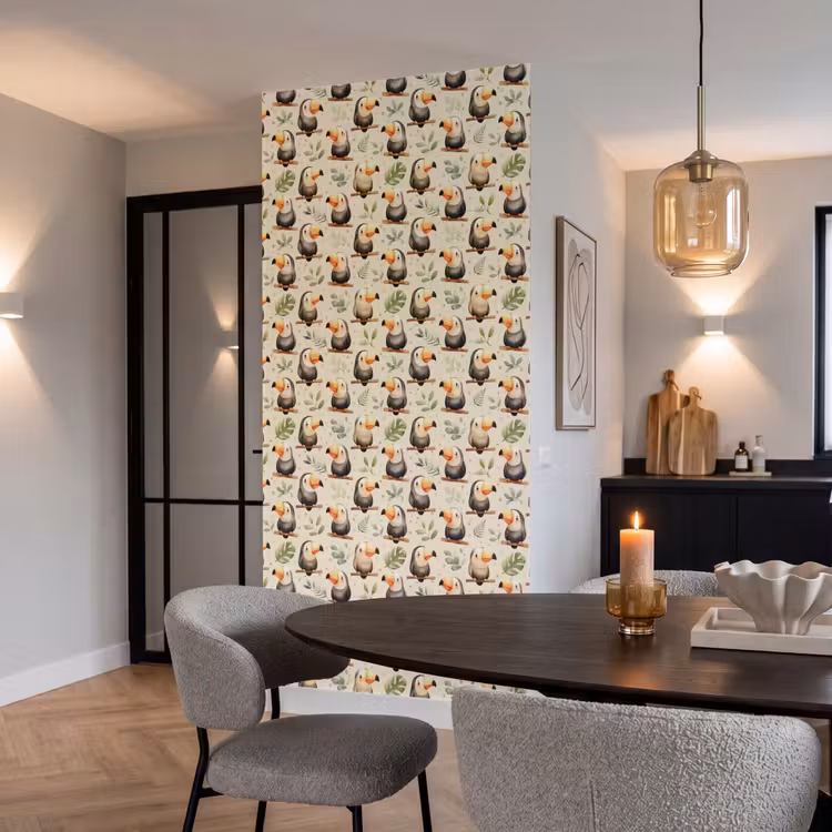 Behang - Toekans - Exotisch - Kleurrijk — 5