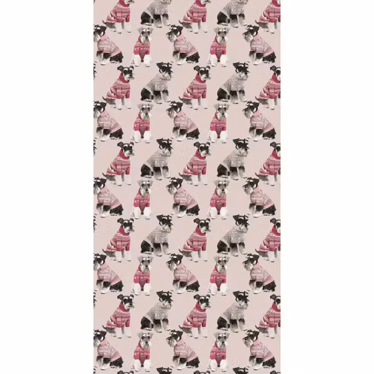 Behang - Honden - Truien - Rood — 2