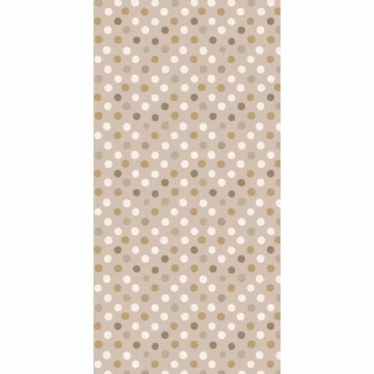 Behang - Polka - Dots - Beige — 2