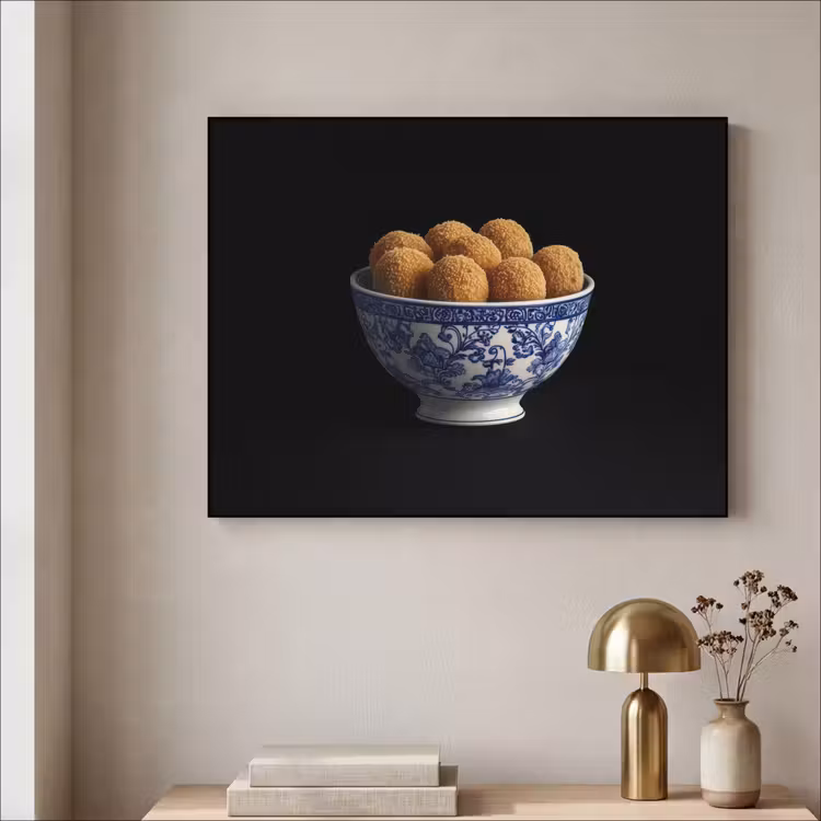 Art Frame - Delfts blauw - Bitterballen - Holland - Schaal — 5