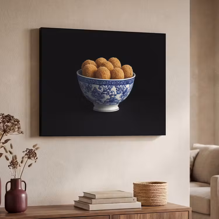 Art Frame - Delfts blauw - Bitterballen - Holland - Schaal — 7