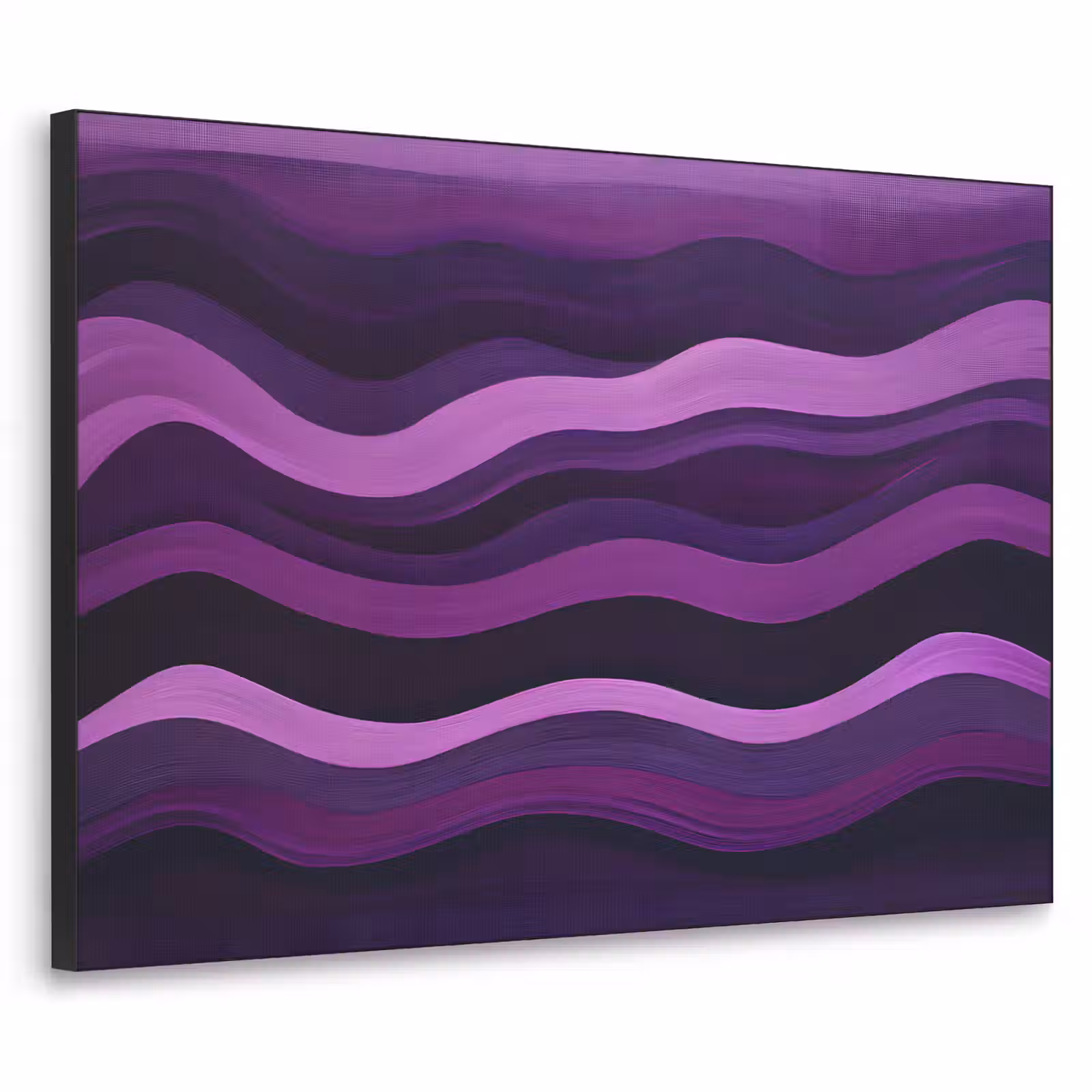 Art Frame - Lijnen - Golven - Paars - Abstract — 1