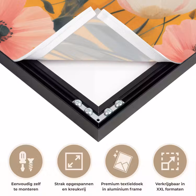 Art Frame - Bloemen - Veld - Geel — 8