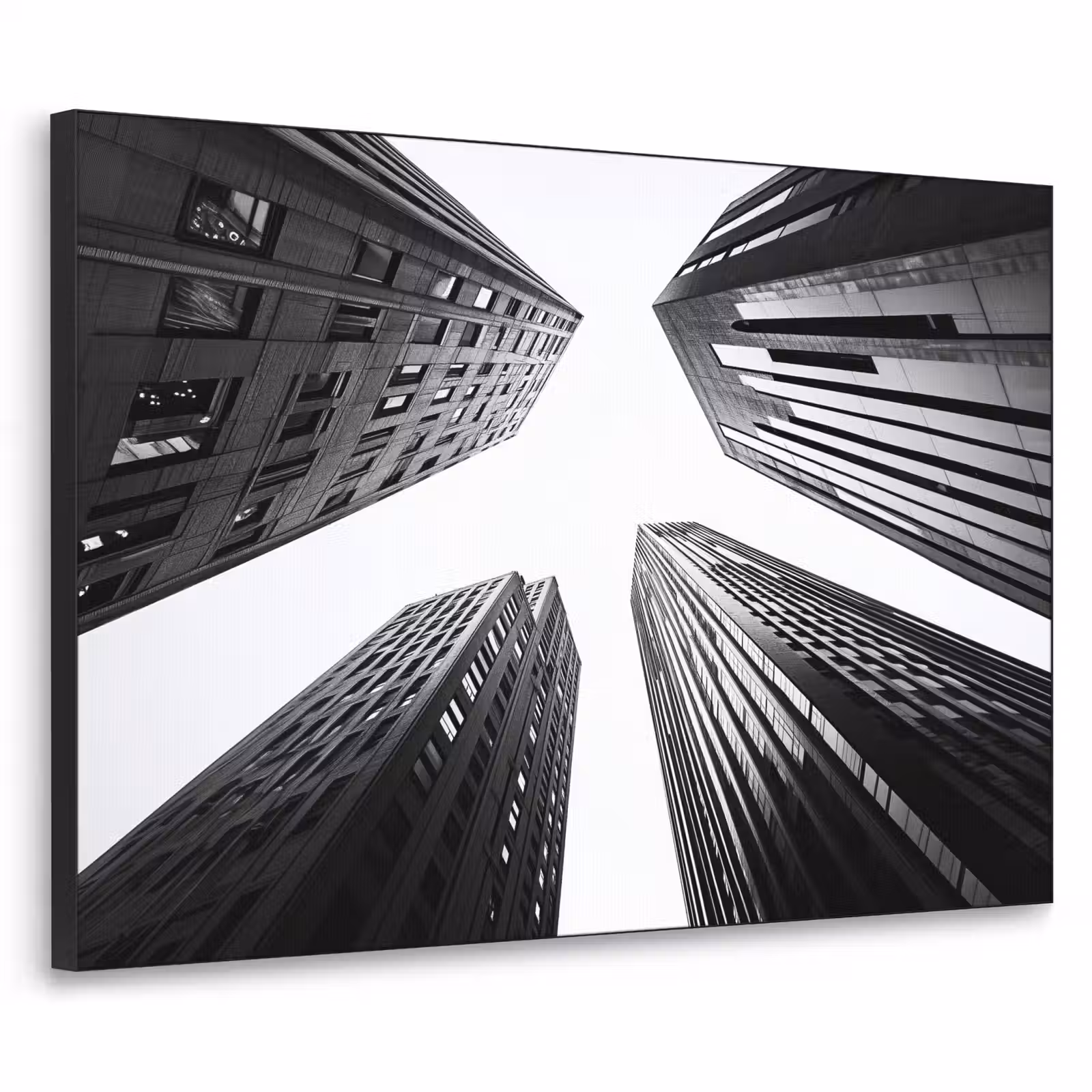 Art Frame - Gebouwen - Lucht - Zwart — 1