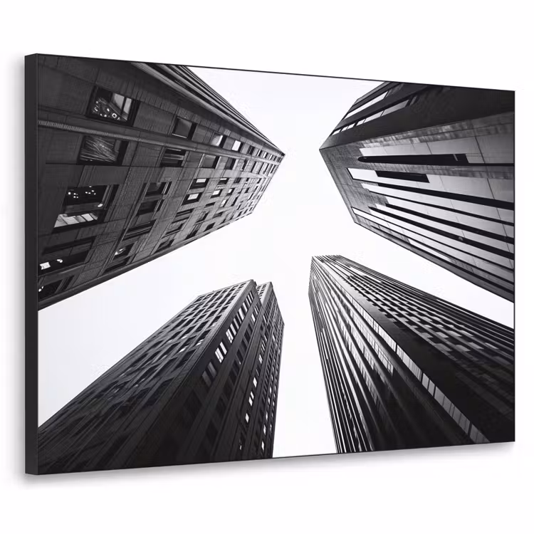 Art Frame - Gebouwen - Lucht - Zwart — 1