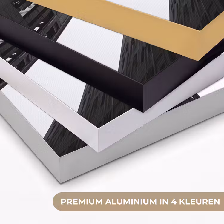 Art Frame - Gebouwen - Lucht - Zwart — 2