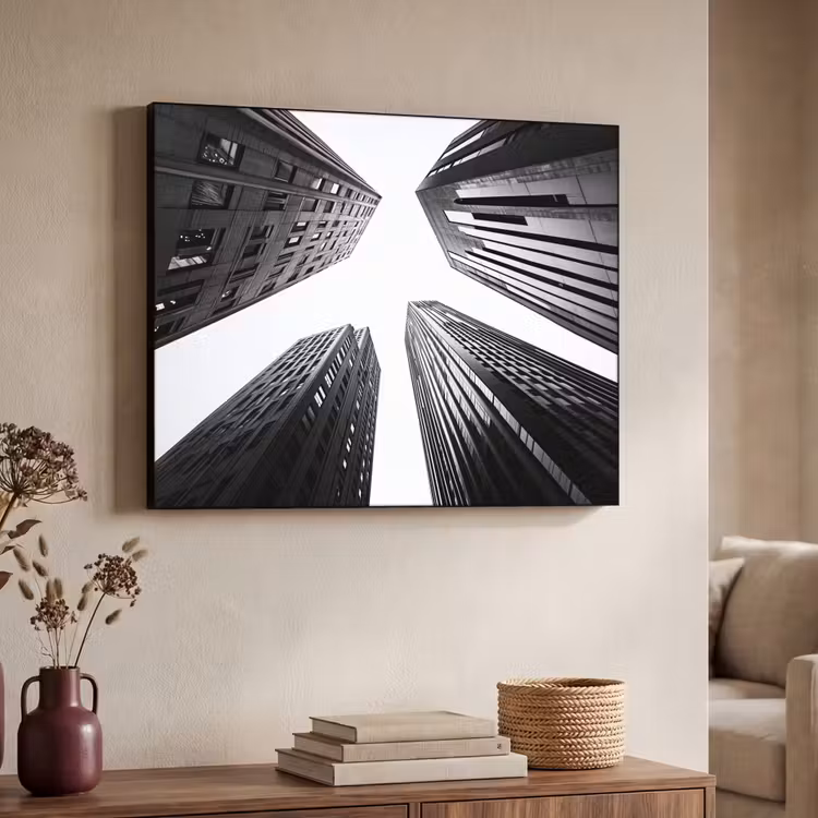 Art Frame - Gebouwen - Lucht - Zwart — 7