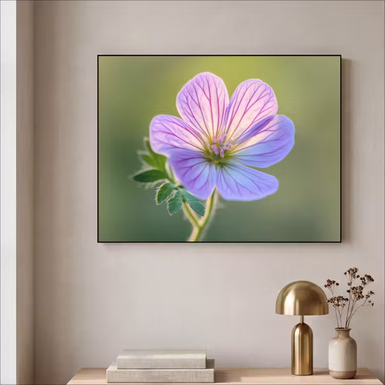Art Frame - Bloem - Close up - Paars — 5