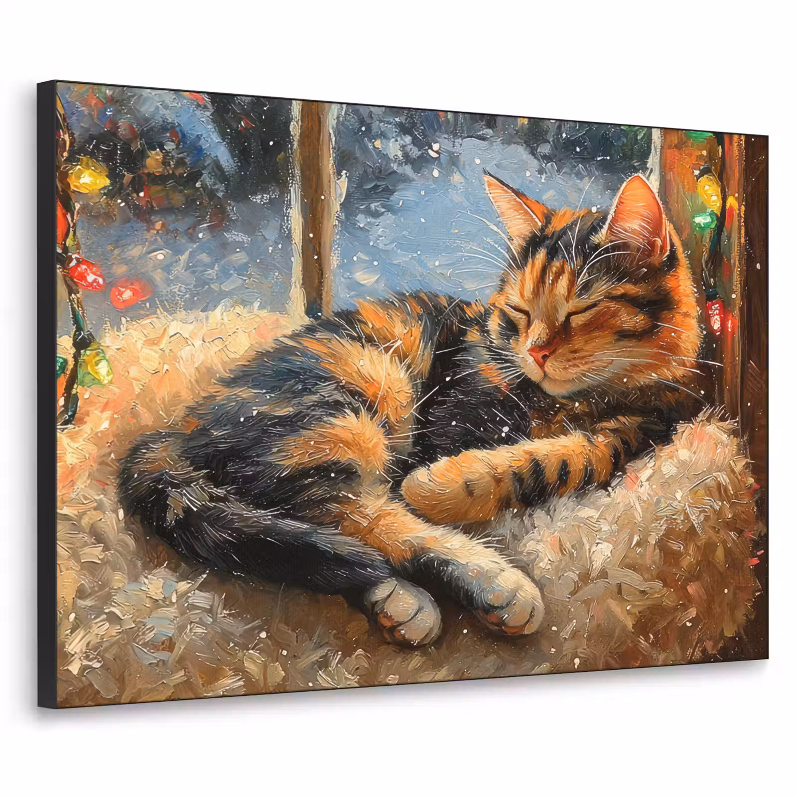 Art Frame - Kat - Kerst - Winter - Dier — 1