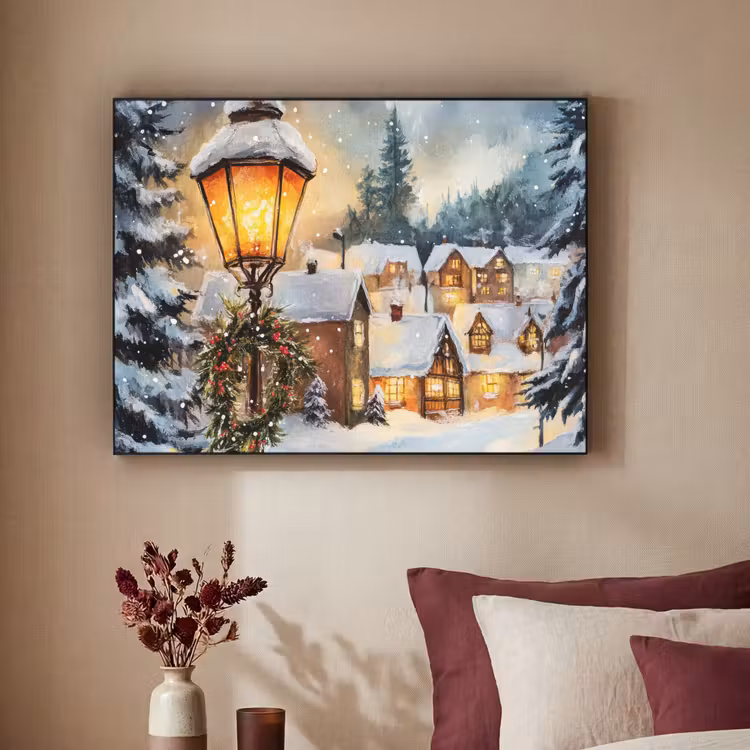 Art Frame - Kerstdorp - Huizen - Sneeuw - Kerst — 3