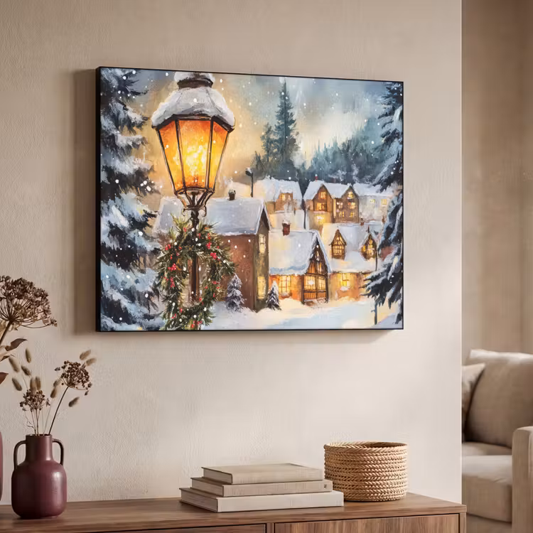 Art Frame - Kerstdorp - Huizen - Sneeuw - Kerst — 7