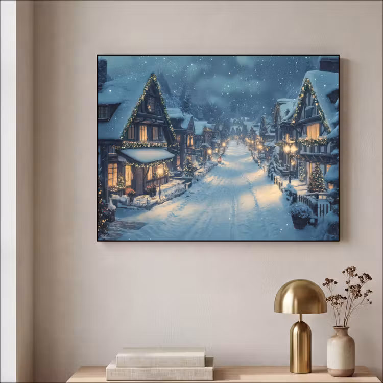 Art Frame - Kerstdorp - Kerst - Sneeuw - Winter — 5
