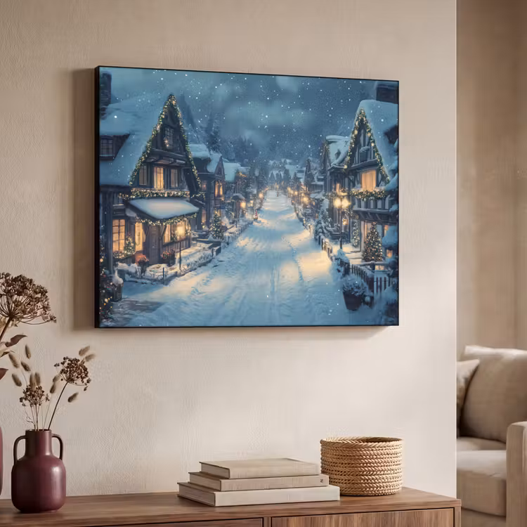 Art Frame - Kerstdorp - Kerst - Sneeuw - Winter — 7