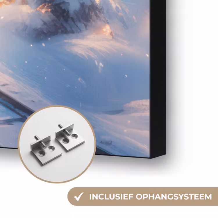 Art Frame - Kersttrein - Sneeuw - Winter - Kerst — 6