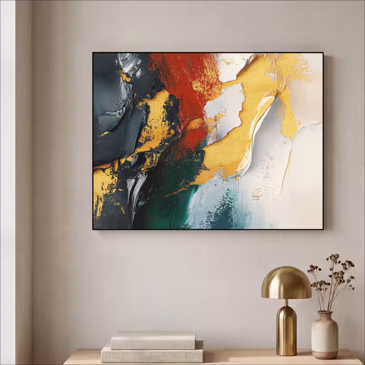 Art Frame - Modern - Kerst - Abstract - Goud — 5