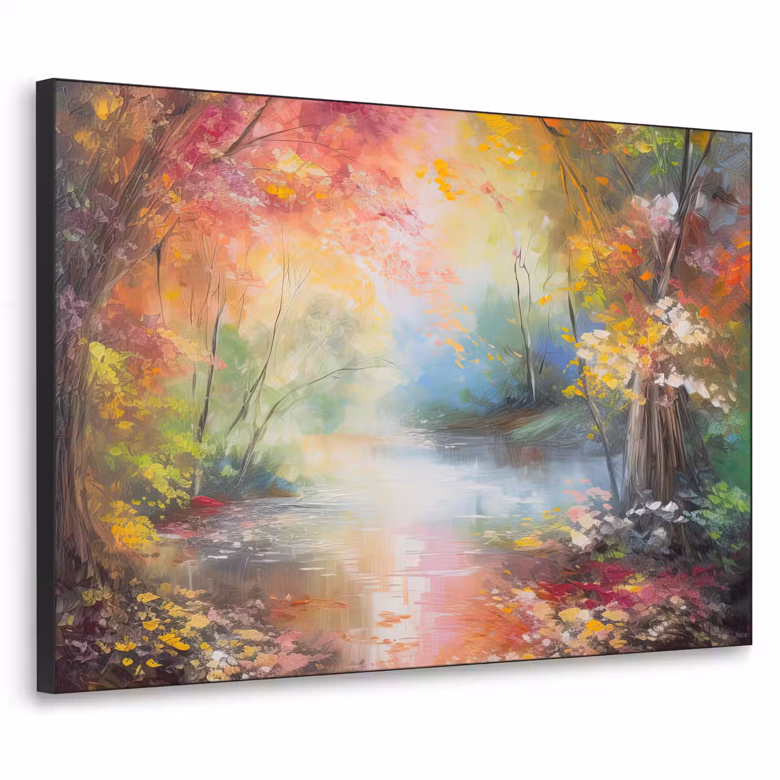 Art Frame - Landschap - Olieverf - Kleurrijk - Natuur — 1