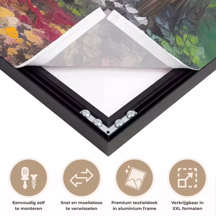 Art Frame - Landschap - Olieverf - Kleurrijk - Natuur — 4