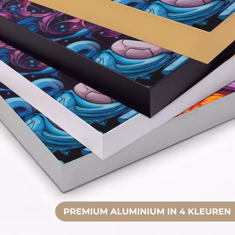 Art Frame - Monster - Graffiti - Kleuren - Oranje — 2