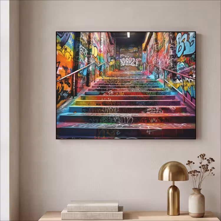 Art Frame - Trap - Graffiti - Kleuren - Kunst — 5