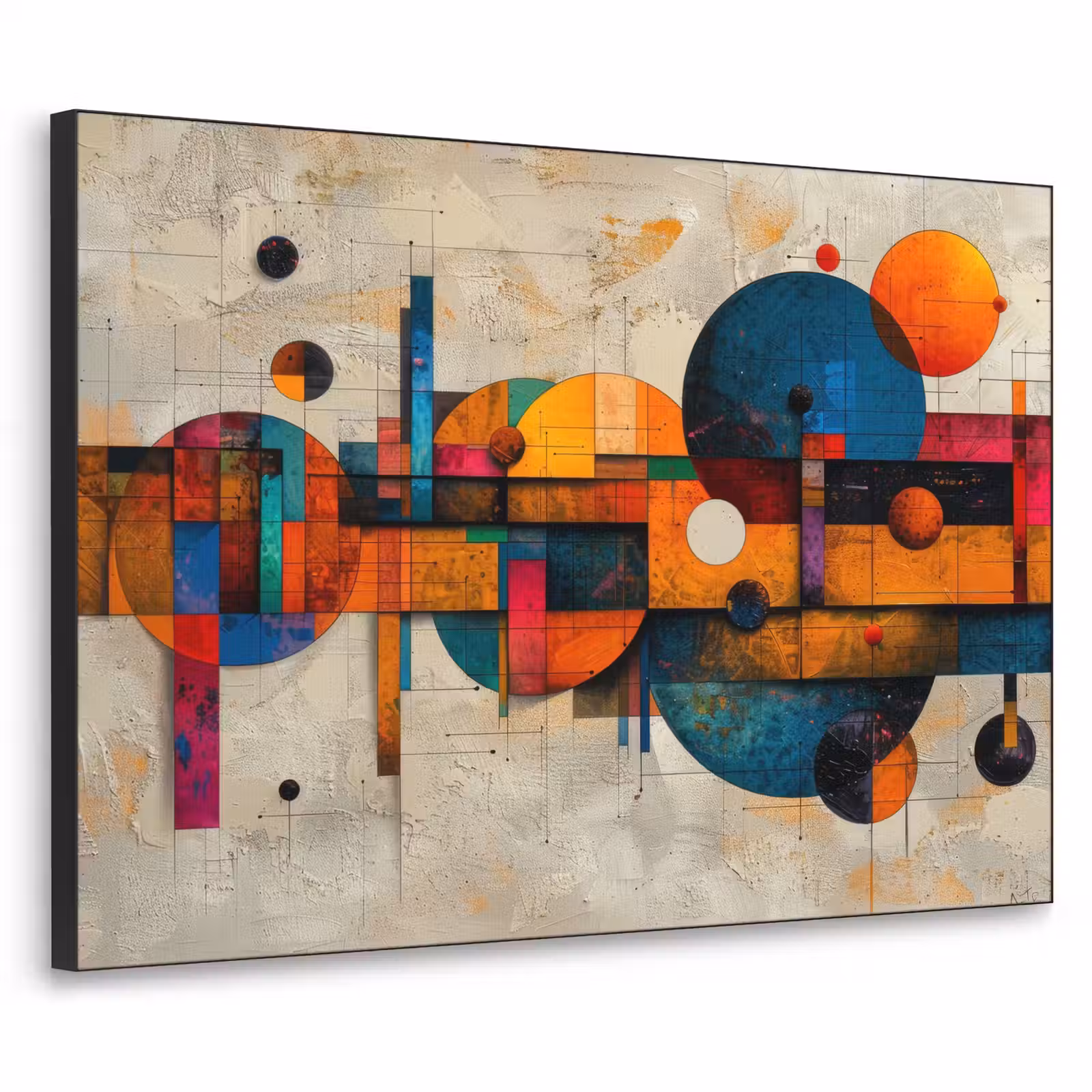 Art Frame - Kunst - Kleurrijk - Modern - Vormen — 1
