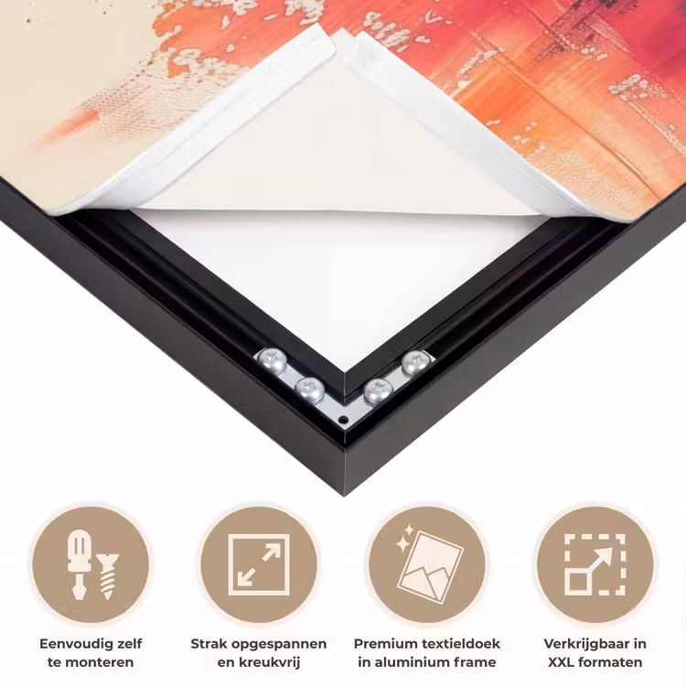 Art Frame - Modern - Verf - Kunst - Kleurrijk — 8