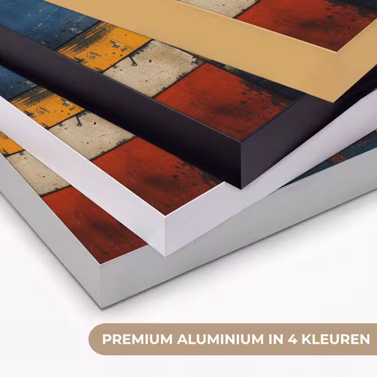 Art Frame - Mondriaan stijl - Kunst - Kleurrijk - Modern — 2