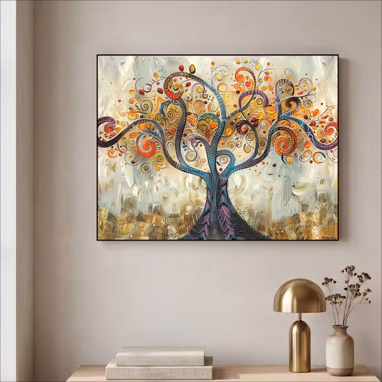 Art Frame - Boom - Kunst - Modern - Natuur — 5