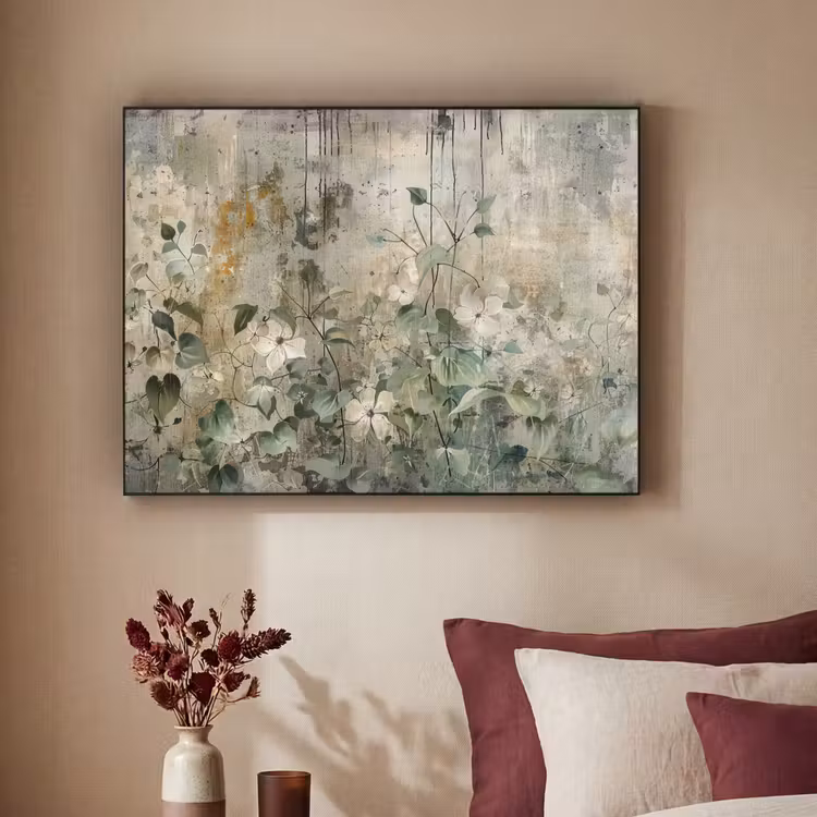 Art Frame - Bloemen - Bladeren - Abstract - Modern — 3