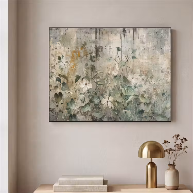 Art Frame - Bloemen - Bladeren - Abstract - Modern — 5