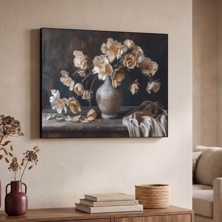 Art Frame - Bloemen - Vaas - Kunst - Stilleven — 7