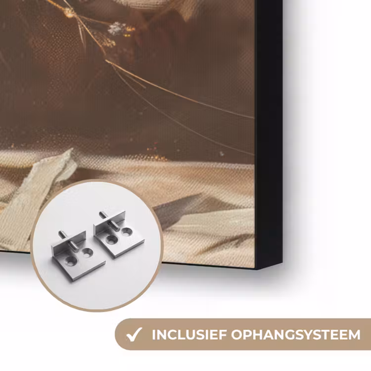 Art Frame - Bloemen - Vaas - Stilleven - Beige — 6
