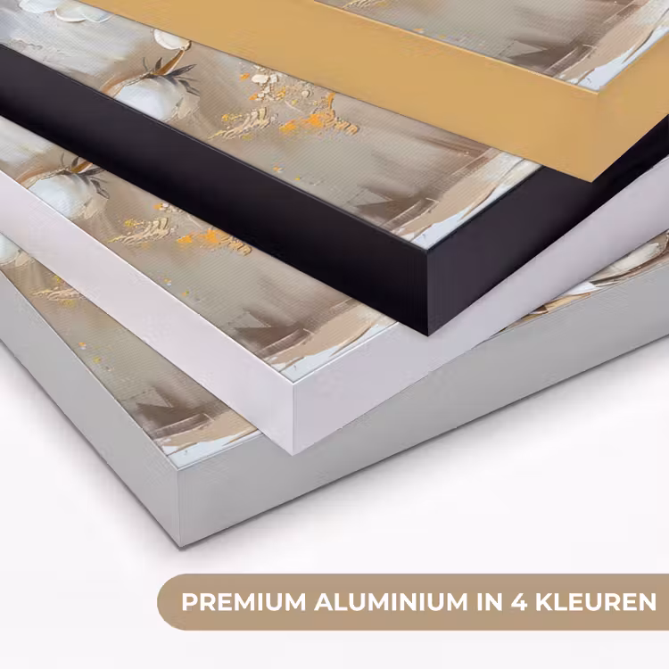 Art Frame - Vaas - Bloemen - Kunst - Goud — 2