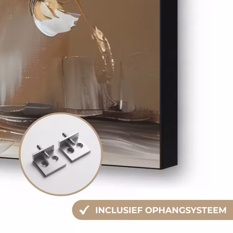 Art Frame - Vaas - Bloemen - Kunst - Goud — 6
