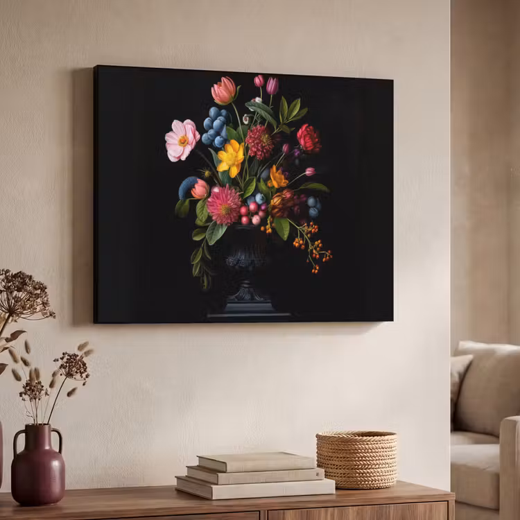 Art Frame - Bloemen - Vrolijk - Vaas — 7