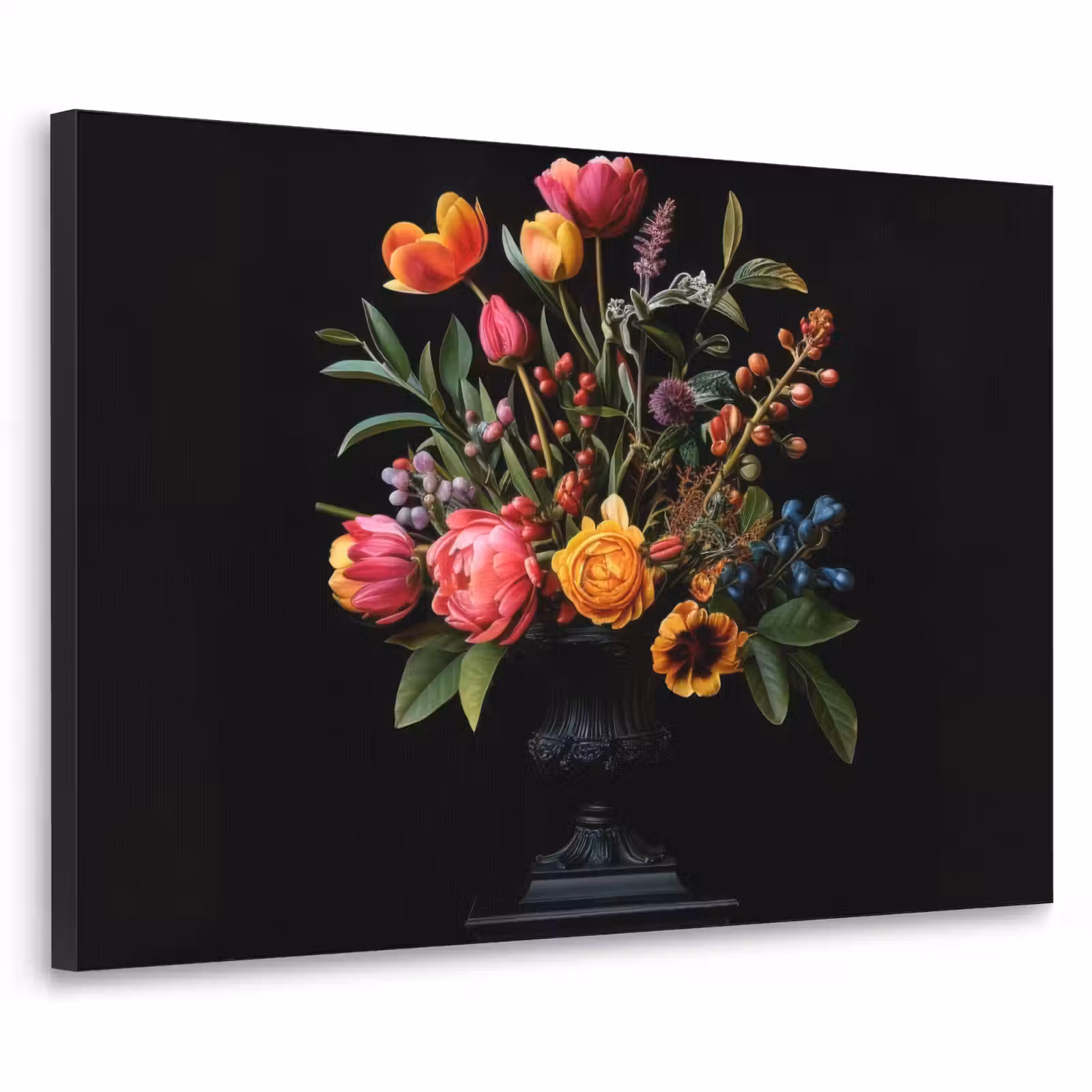Art Frame - Tulpen - Bessen - Boeket - Vaas — 1