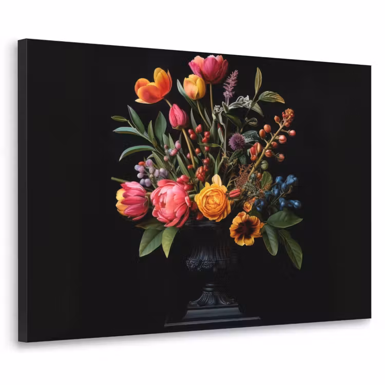Art Frame - Tulpen - Bessen - Boeket - Vaas — 1