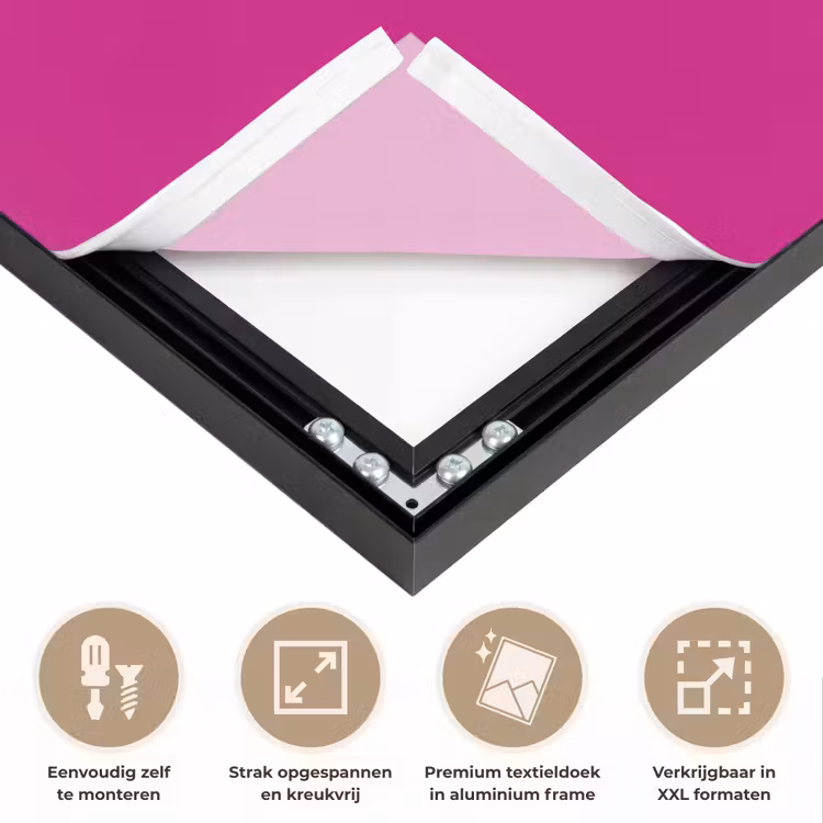 Art Frame - Velvet - Magenta - Roze — 8