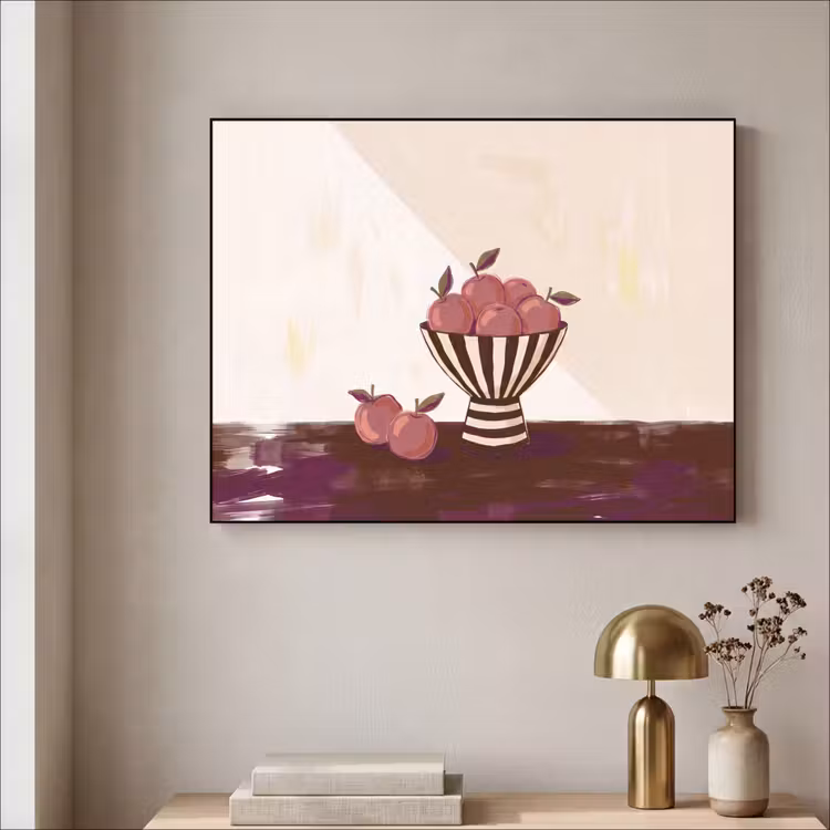 Art Frame - Eten - Schaal - Stilleven - Modern - Rood — 5