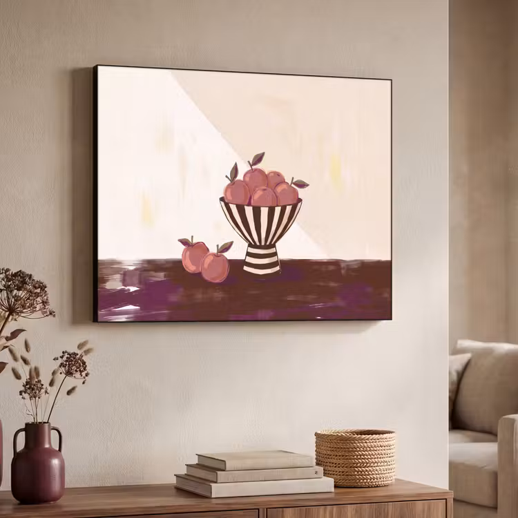 Art Frame - Eten - Schaal - Stilleven - Modern - Rood — 7