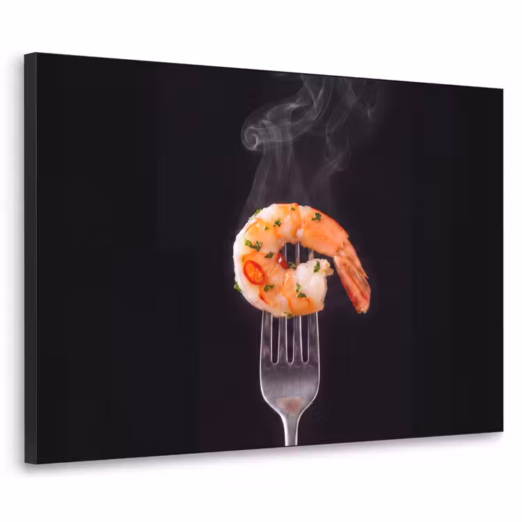 Art Frame - Eten - Garnaal - Vork — 1