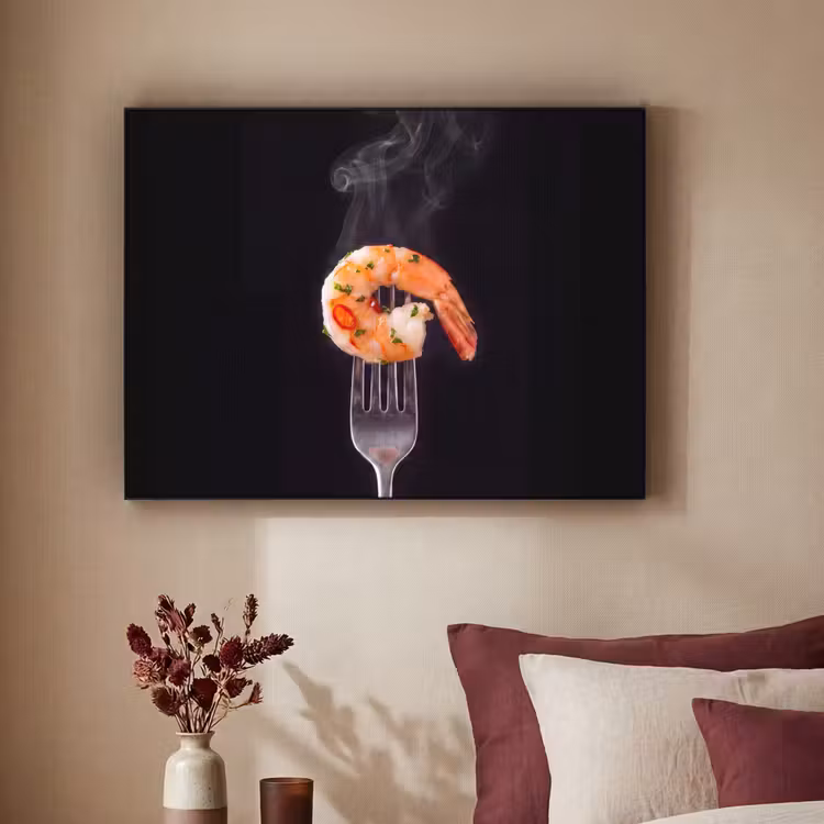 Art Frame - Eten - Garnaal - Vork — 3