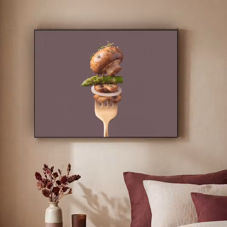 Art Frame - Eten - Gestapeld - Vork — 3