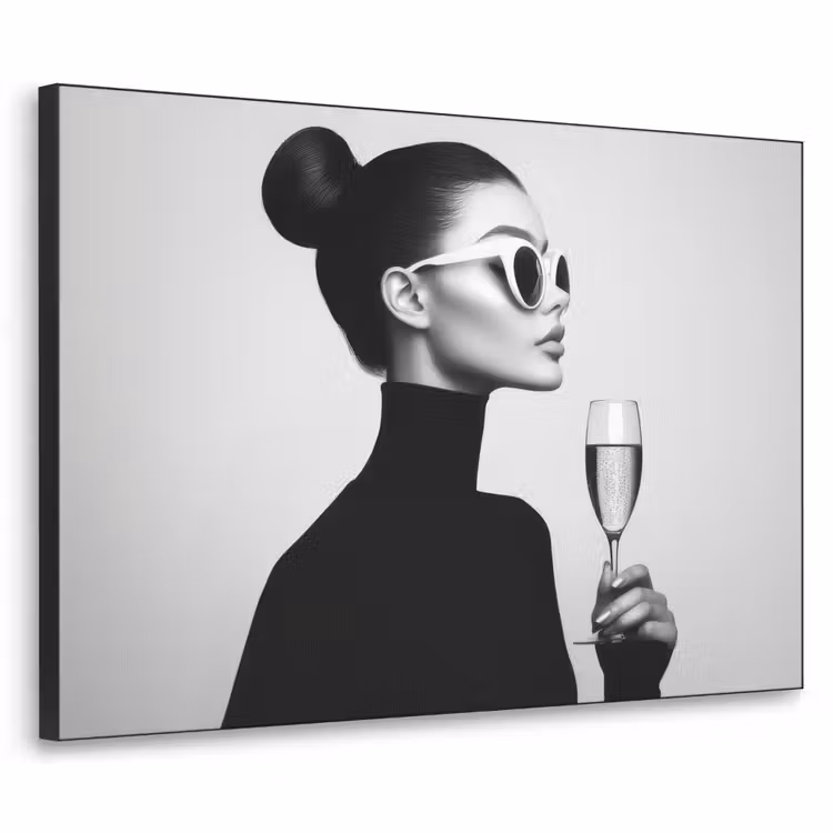 Art Frame - Vrouw - Champagne - Modern — 1